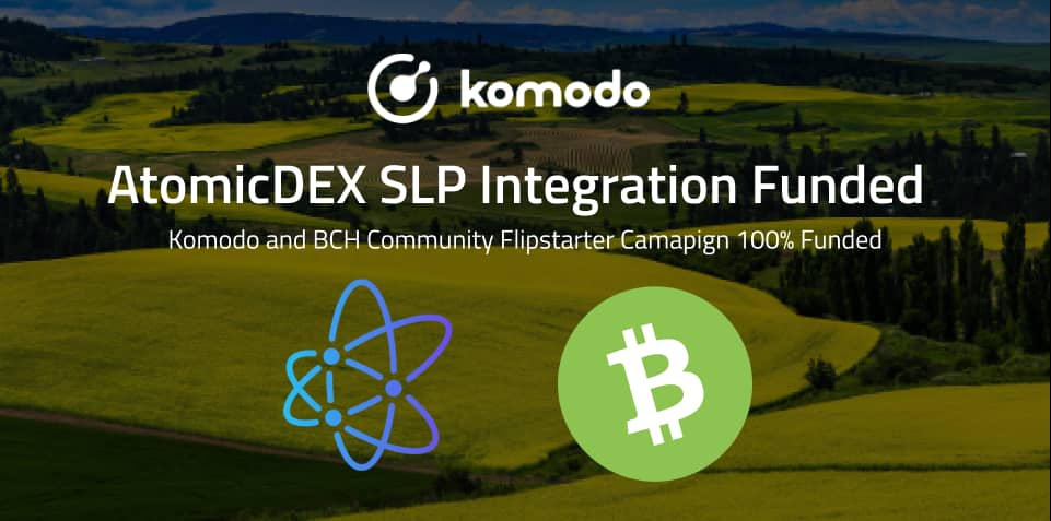AtomicDEX SLP Integration Is 100% Funded