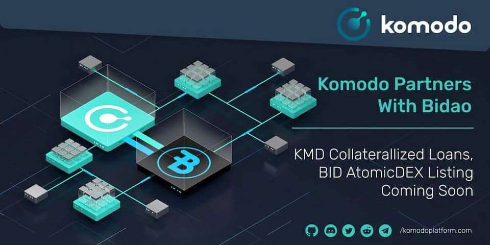 Komodo Expands Interoperability Through an Integration With Bidao for Multi-Chain Benefits