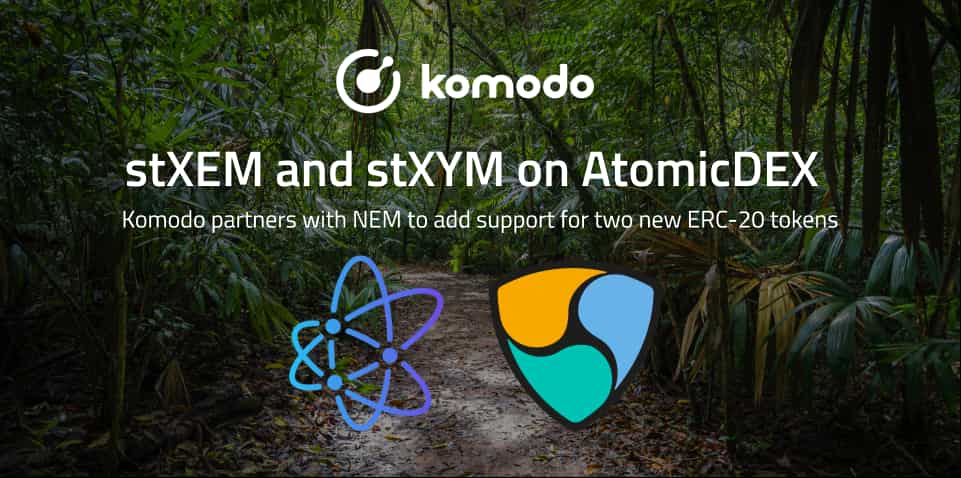 AtomicDEX Partners With NEM To Support stXEM and stXYM